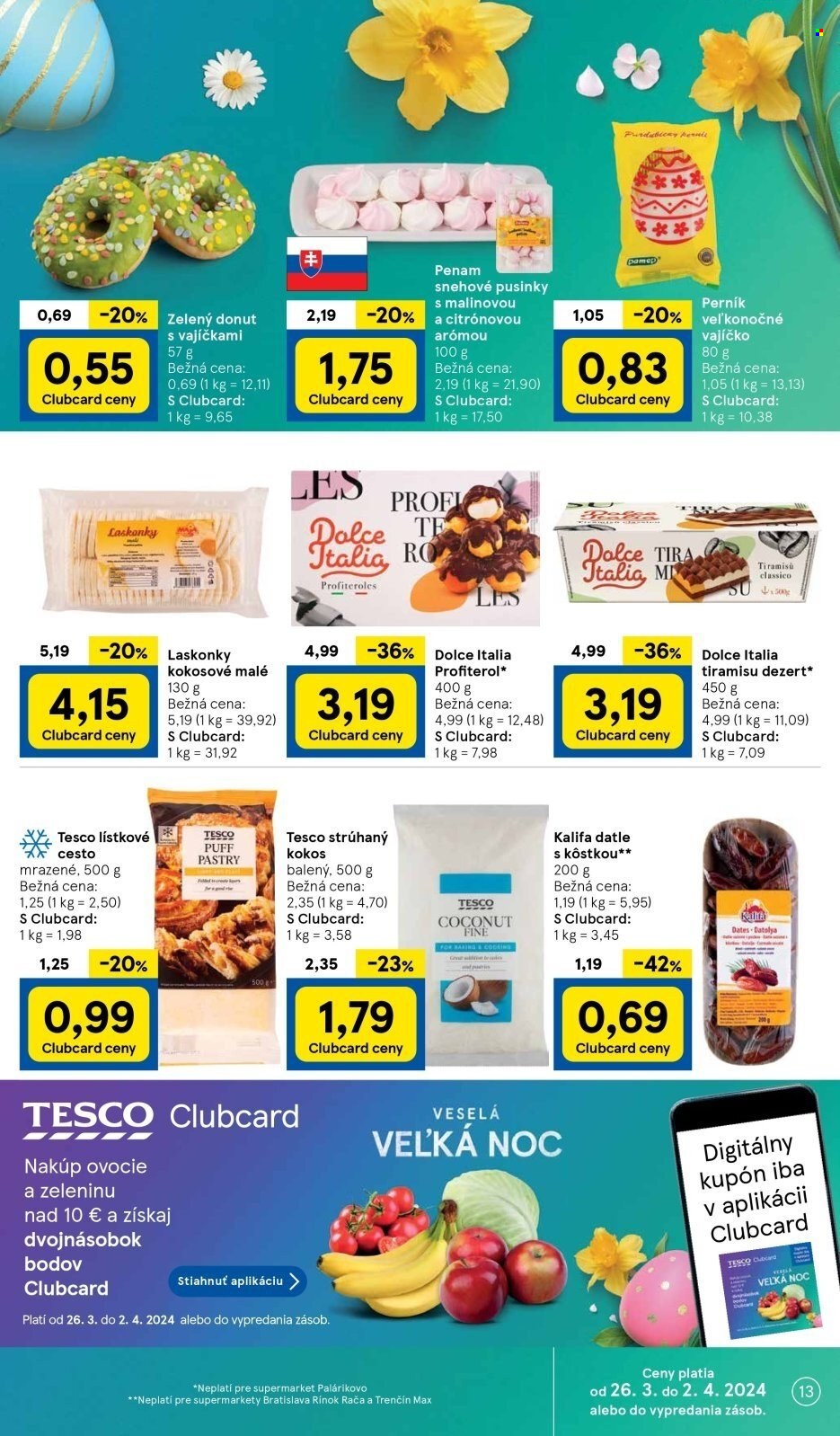 Leták TESCO supermarket - 26.3.2024 - 2.4.2024. Strana 13