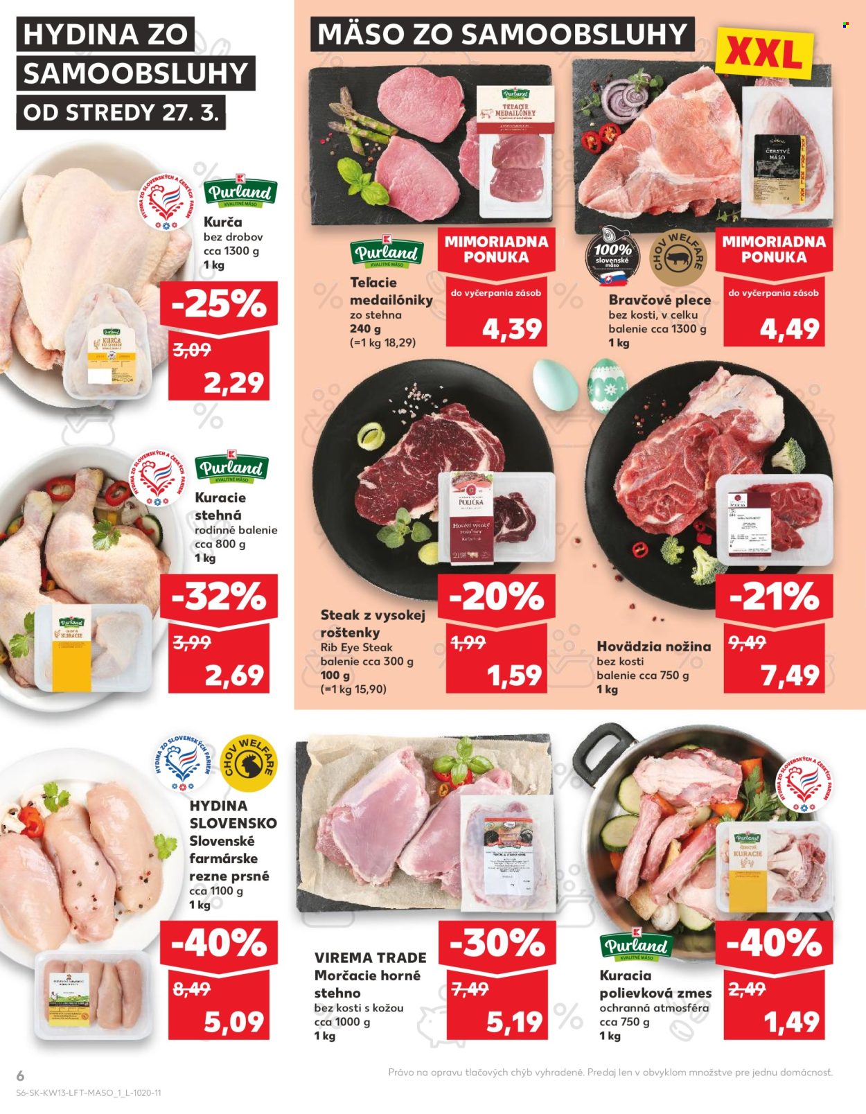 Leták Kaufland - 27.3.2024 - 3.4.2024. Strana 6