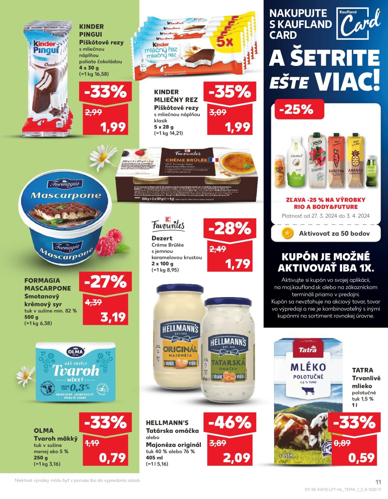 Leták Kaufland - 27.3.2024 - 3.4.2024. Strana 11