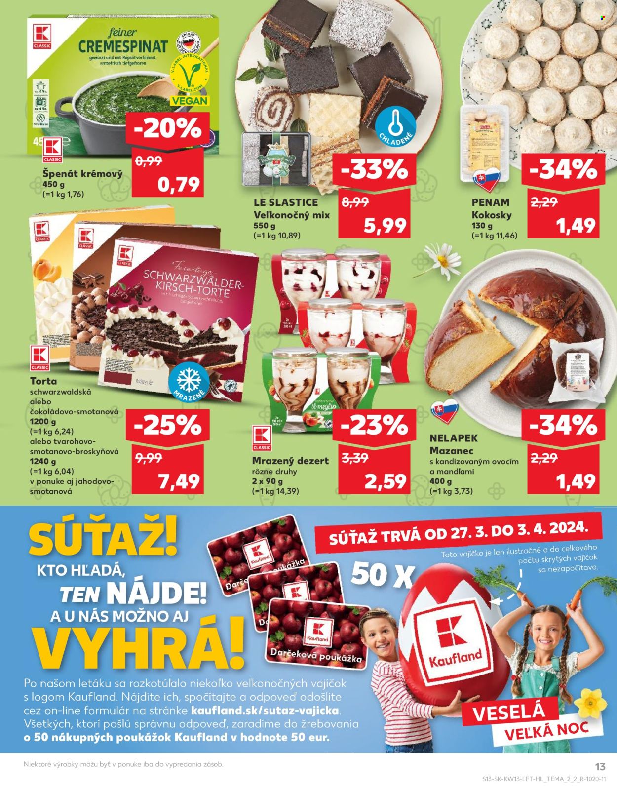 Leták Kaufland - 27.3.2024 - 3.4.2024. Strana 13