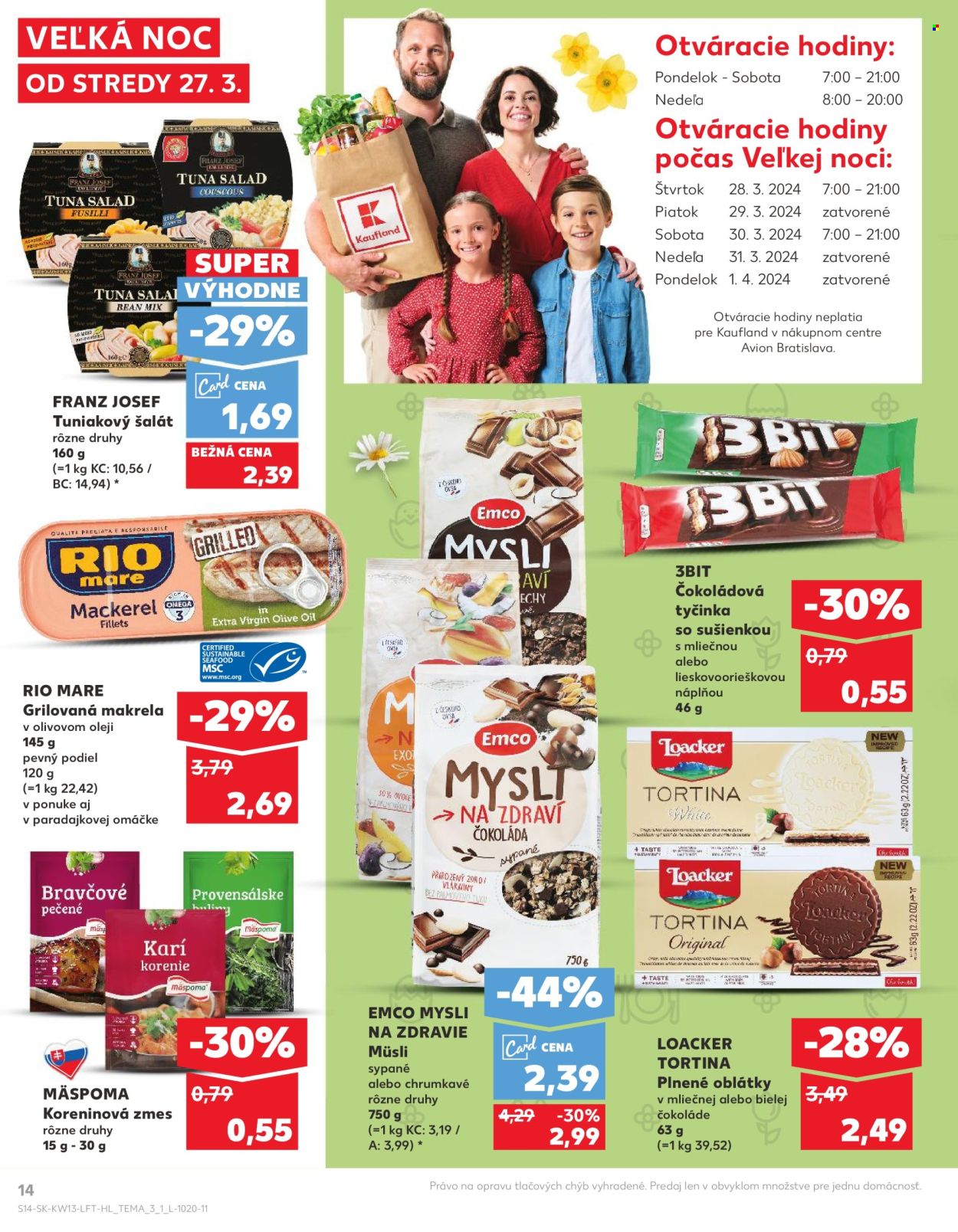 Leták Kaufland - 27.3.2024 - 3.4.2024. Strana 14