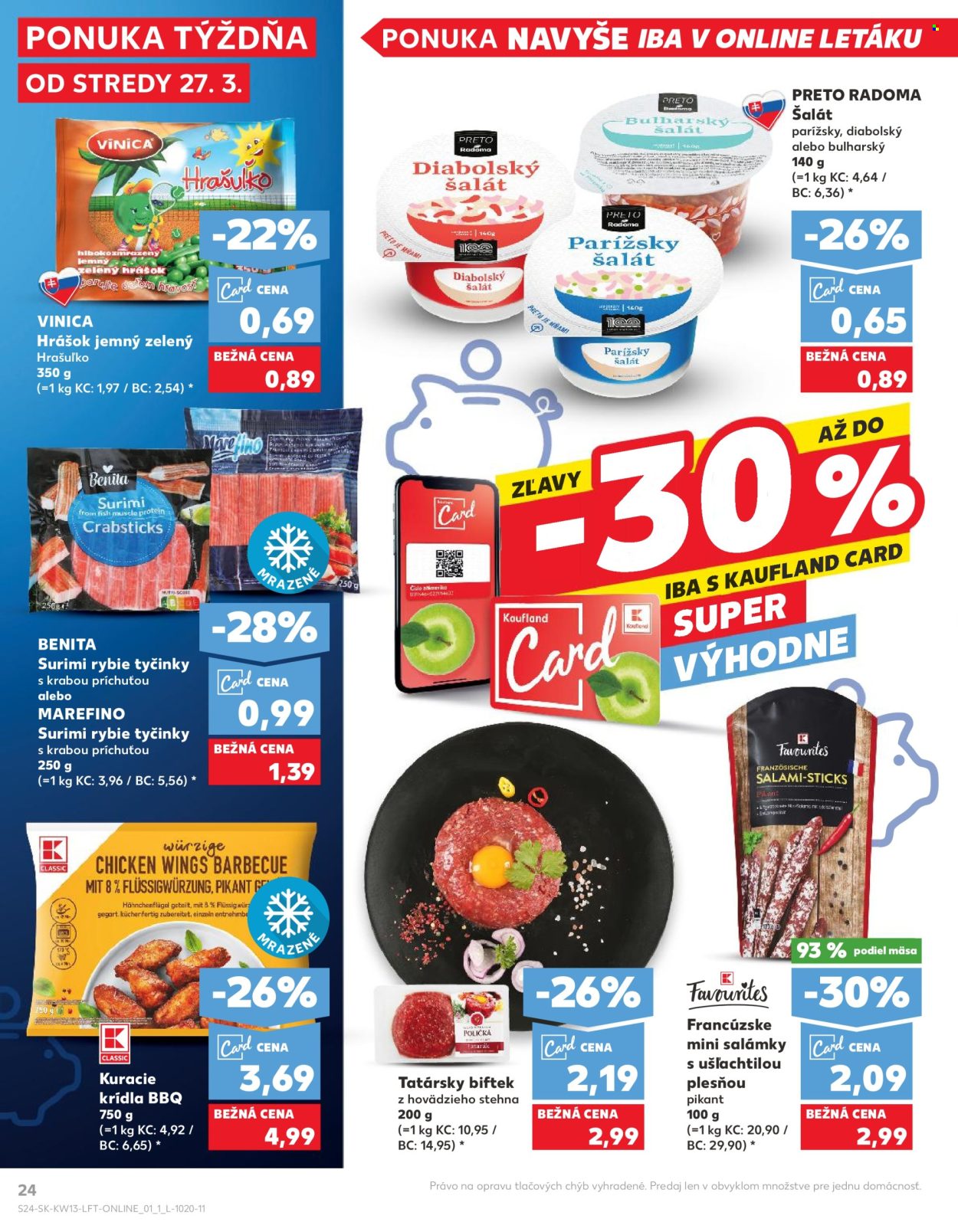 Leták Kaufland - 27.3.2024 - 3.4.2024. Strana 24