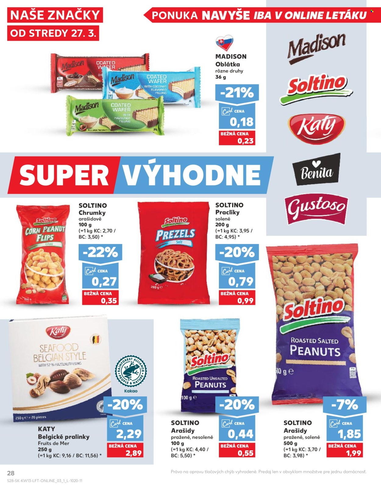 Leták Kaufland - 27.3.2024 - 3.4.2024. Strana 28