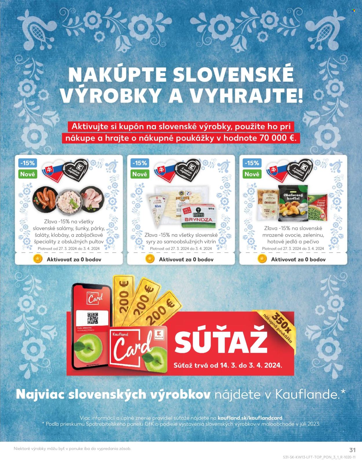 Leták Kaufland - 27.3.2024 - 3.4.2024. Strana 31