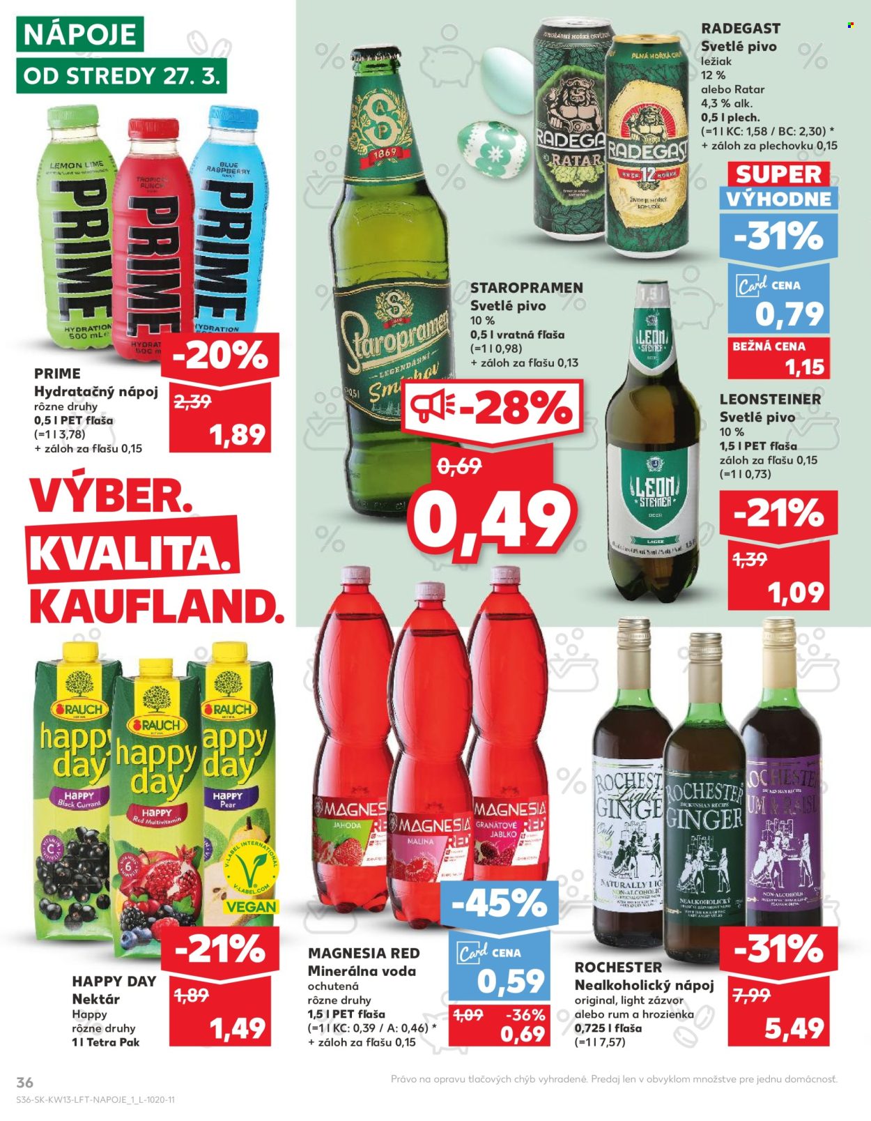 Leták Kaufland - 27.3.2024 - 3.4.2024. Strana 36