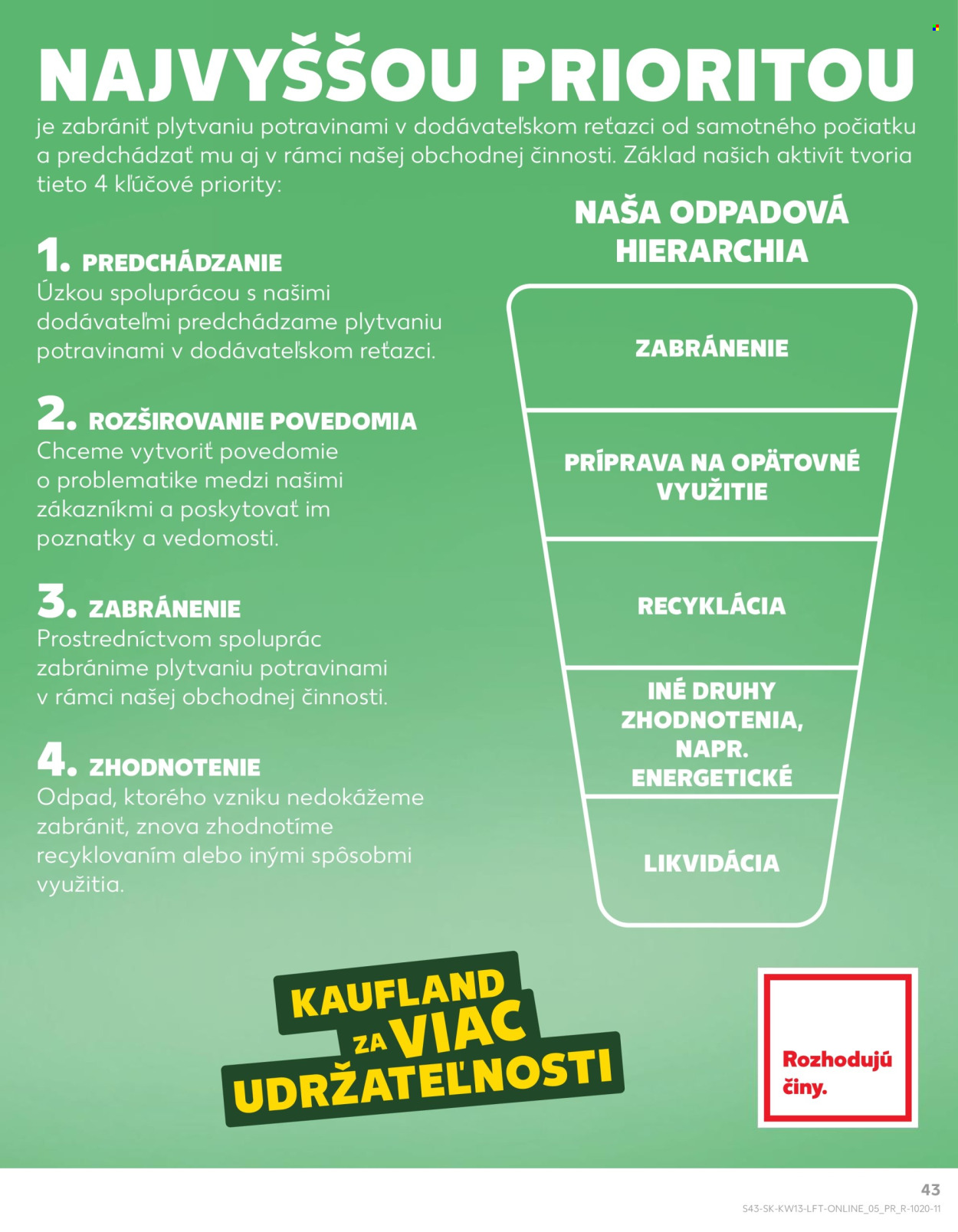 Leták Kaufland - 27.3.2024 - 3.4.2024. Strana 43