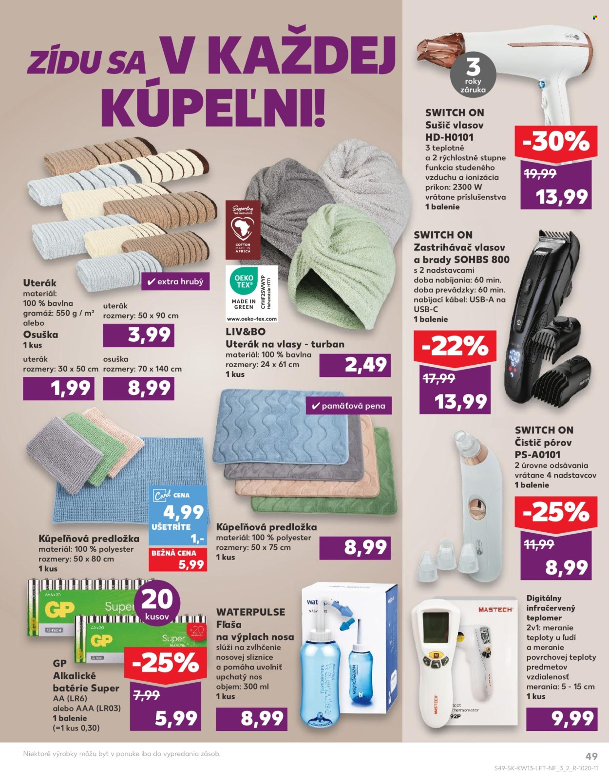 Leták Kaufland - 27.3.2024 - 3.4.2024. Strana 49