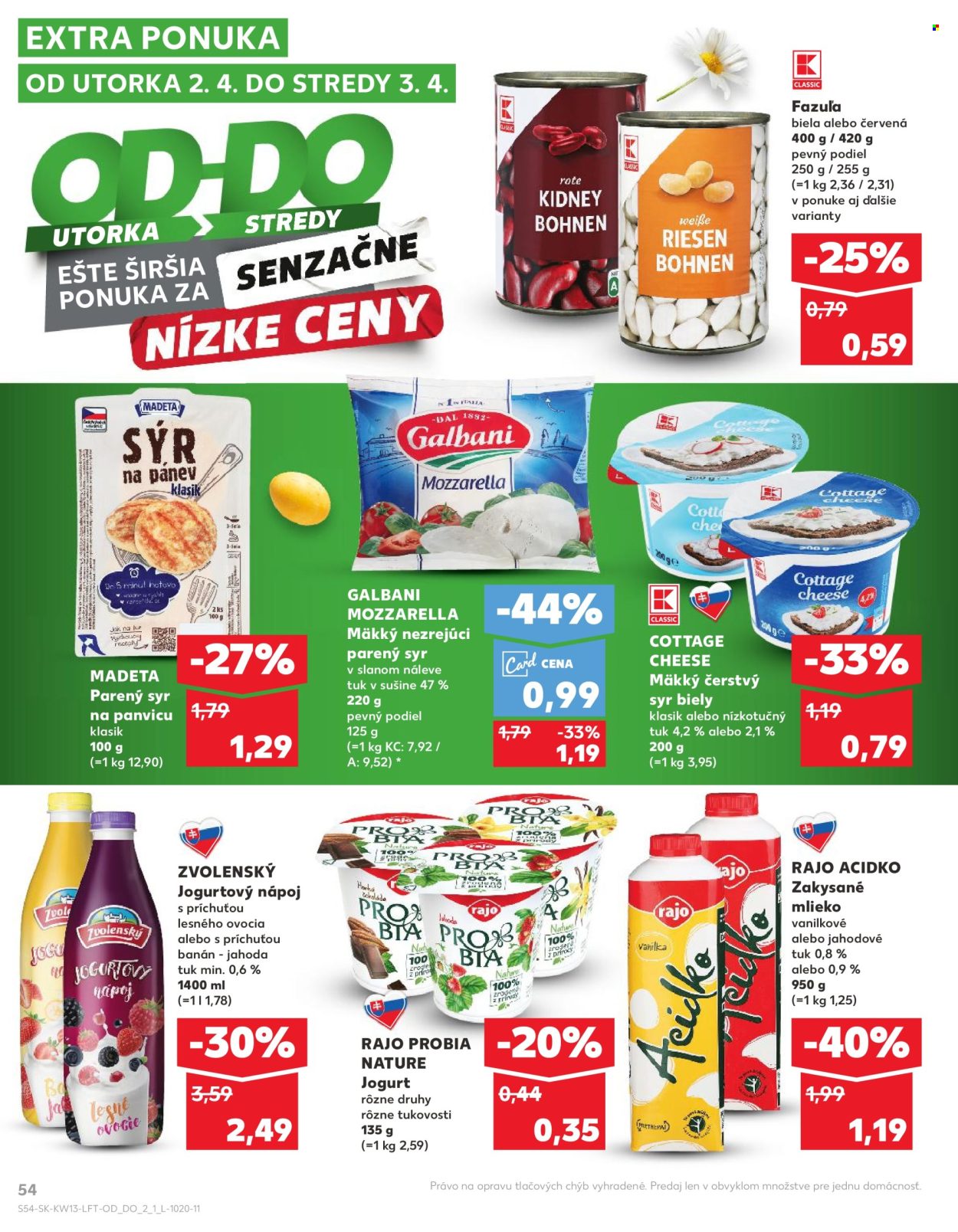 Leták Kaufland - 27.3.2024 - 3.4.2024. Strana 54