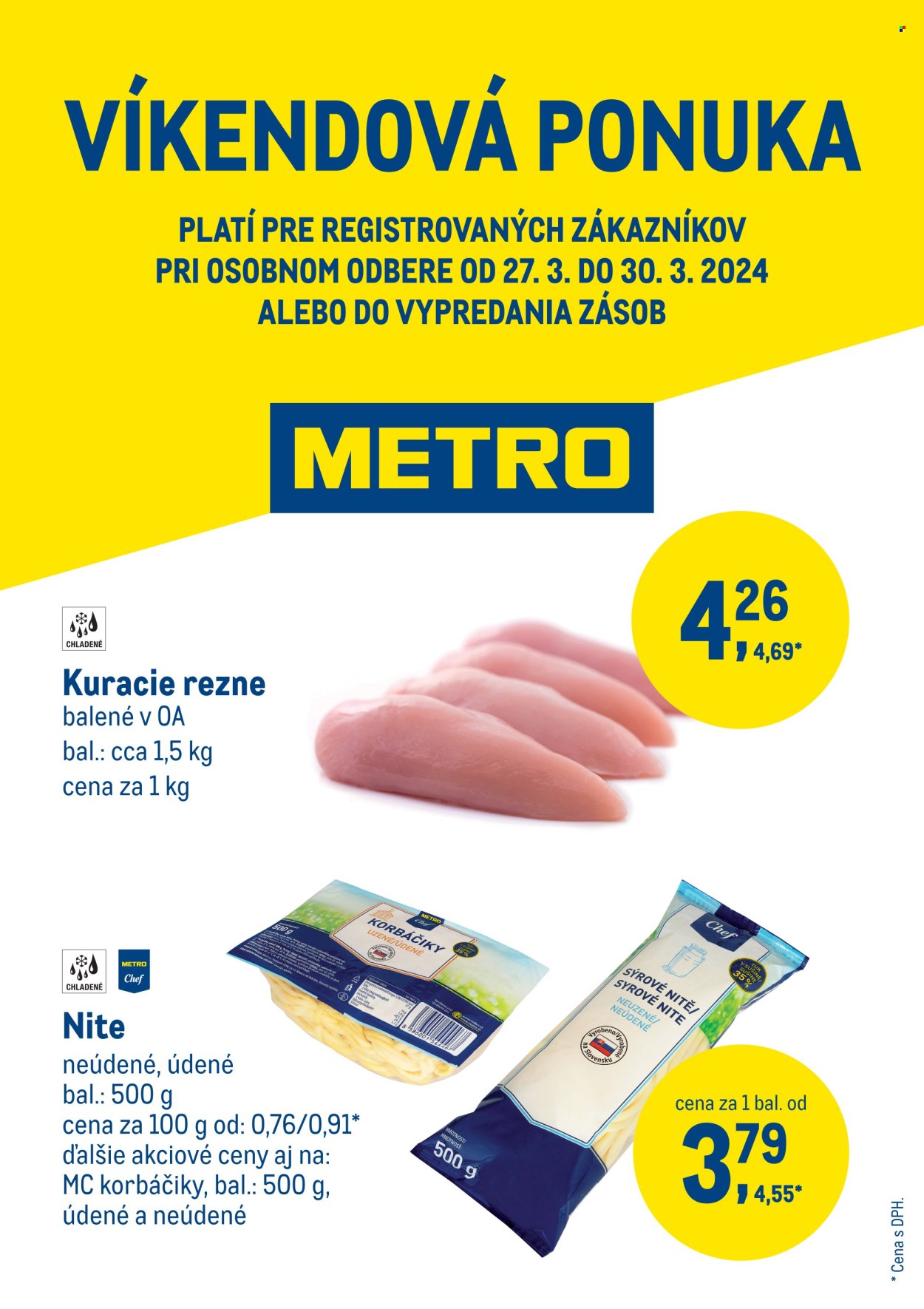 Leták Metro - 27.3.2024 - 30.3.2024. Strana 1