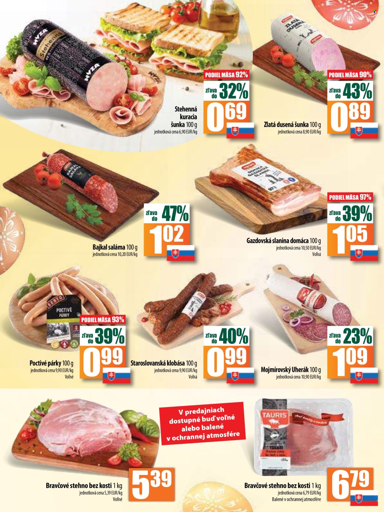 Leták COOP Jednota - 27.3.2024 - 3.4.2024. Strana 2