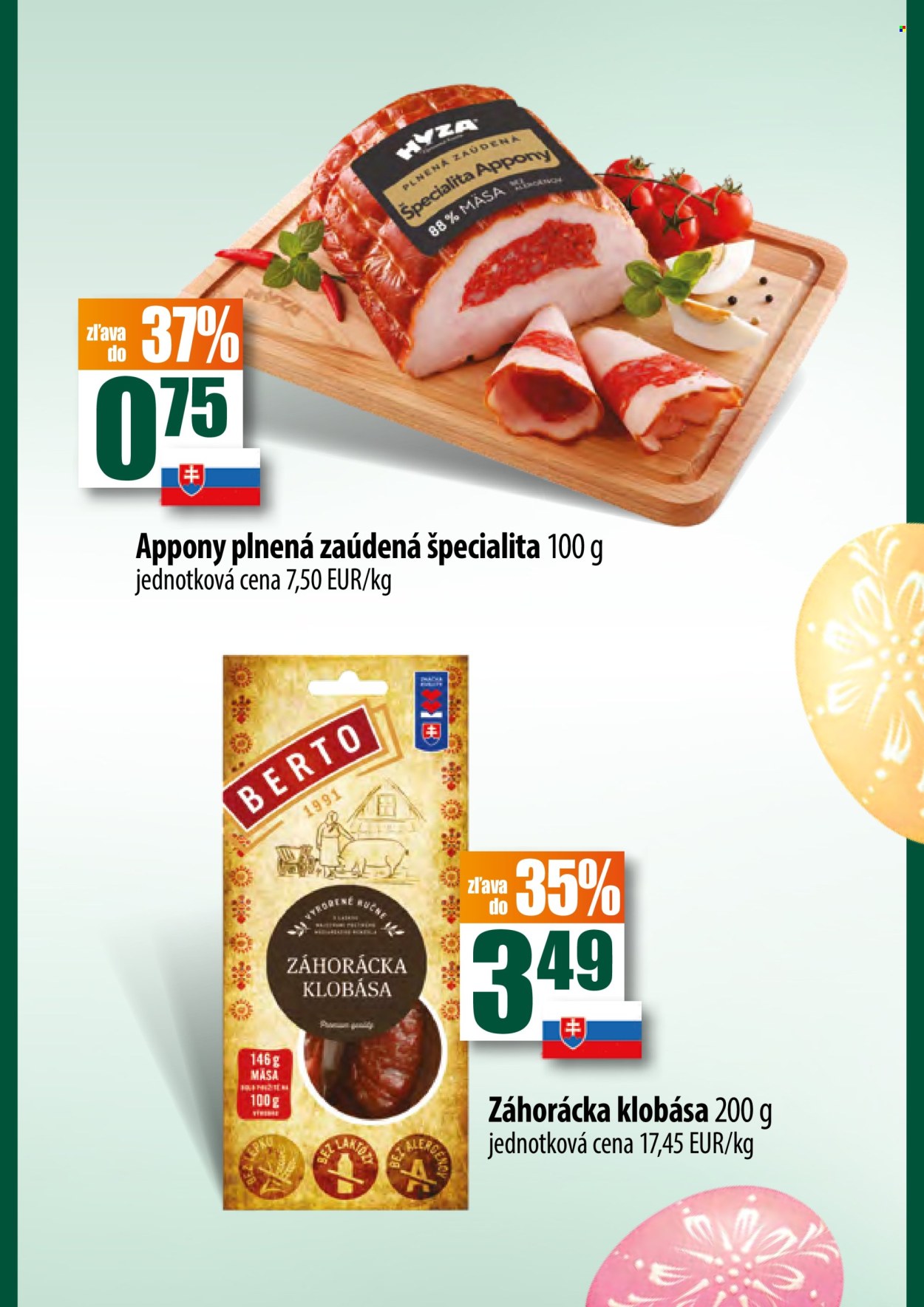 Leták COOP Jednota - 27.3.2024 - 3.4.2024. Strana 3
