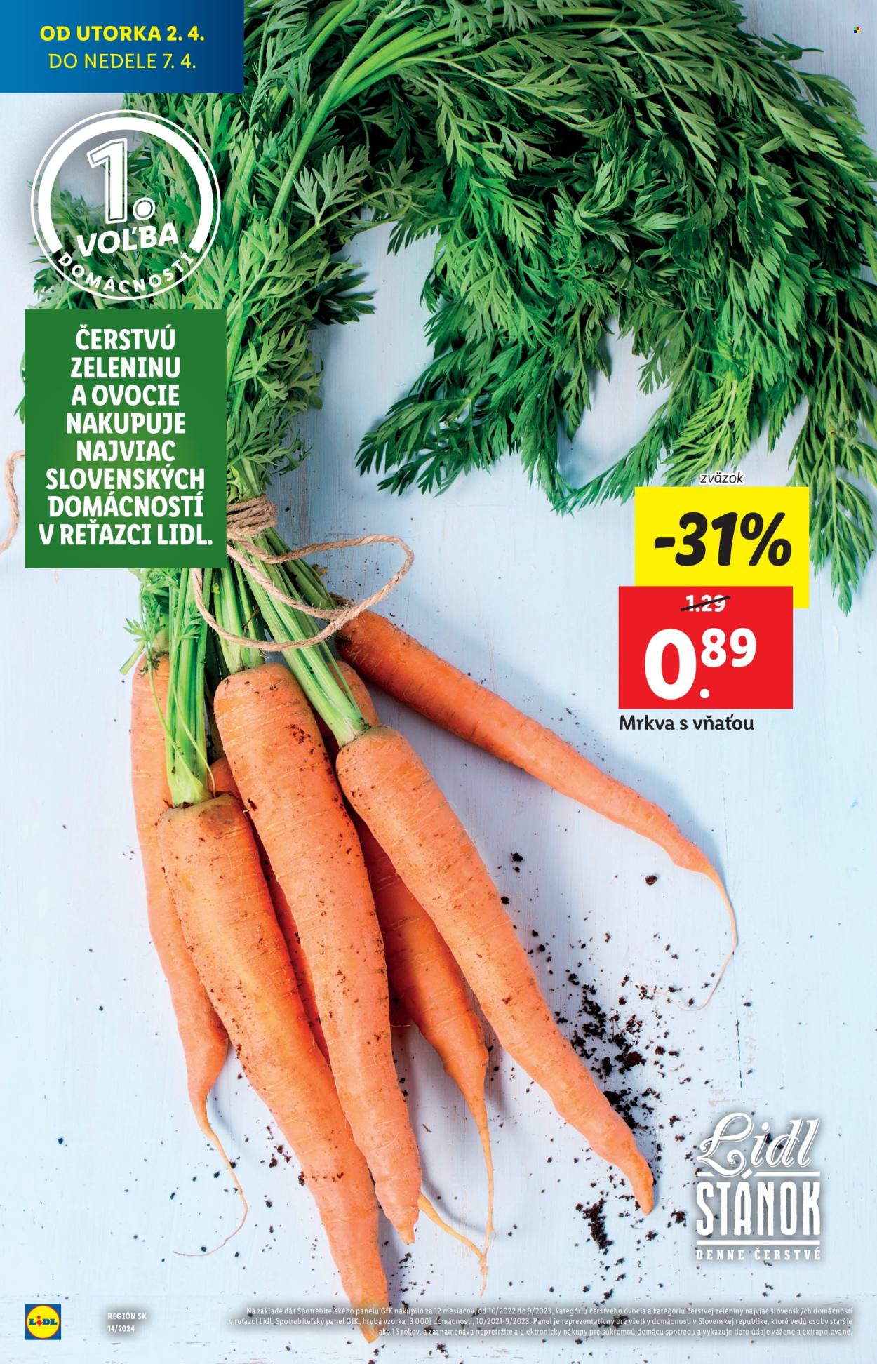 Leták Lidl - 2.4.2024 - 7.4.2024. Strana 9