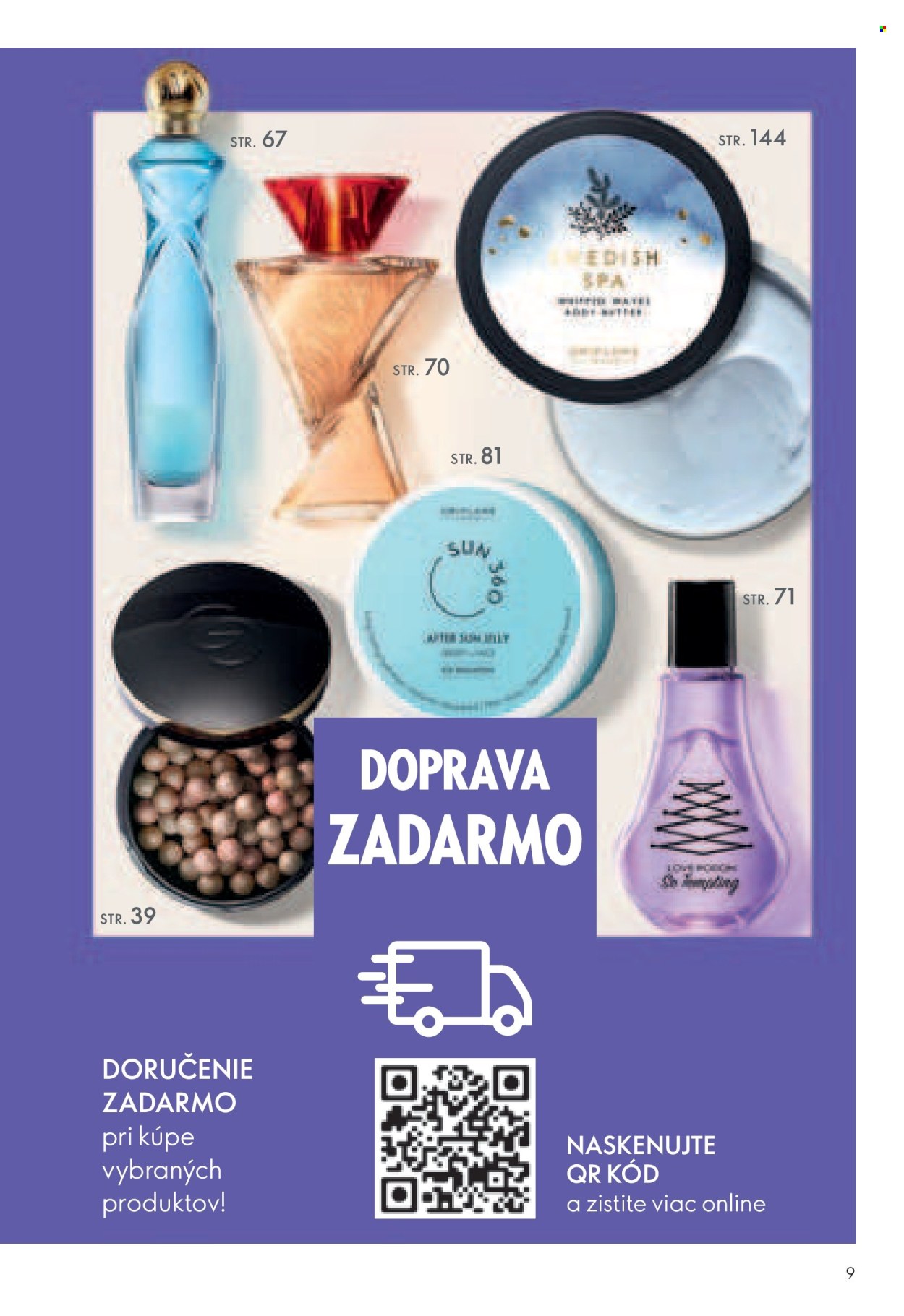 Leták Oriflame - 16.4.2024 - 6.5.2024. Strana 9