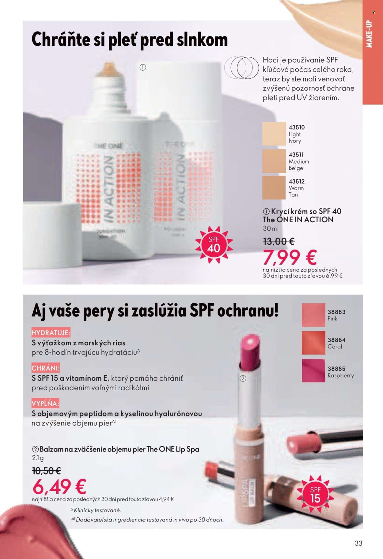 Leták Oriflame - 16.4.2024 - 6.5.2024. Strana 33