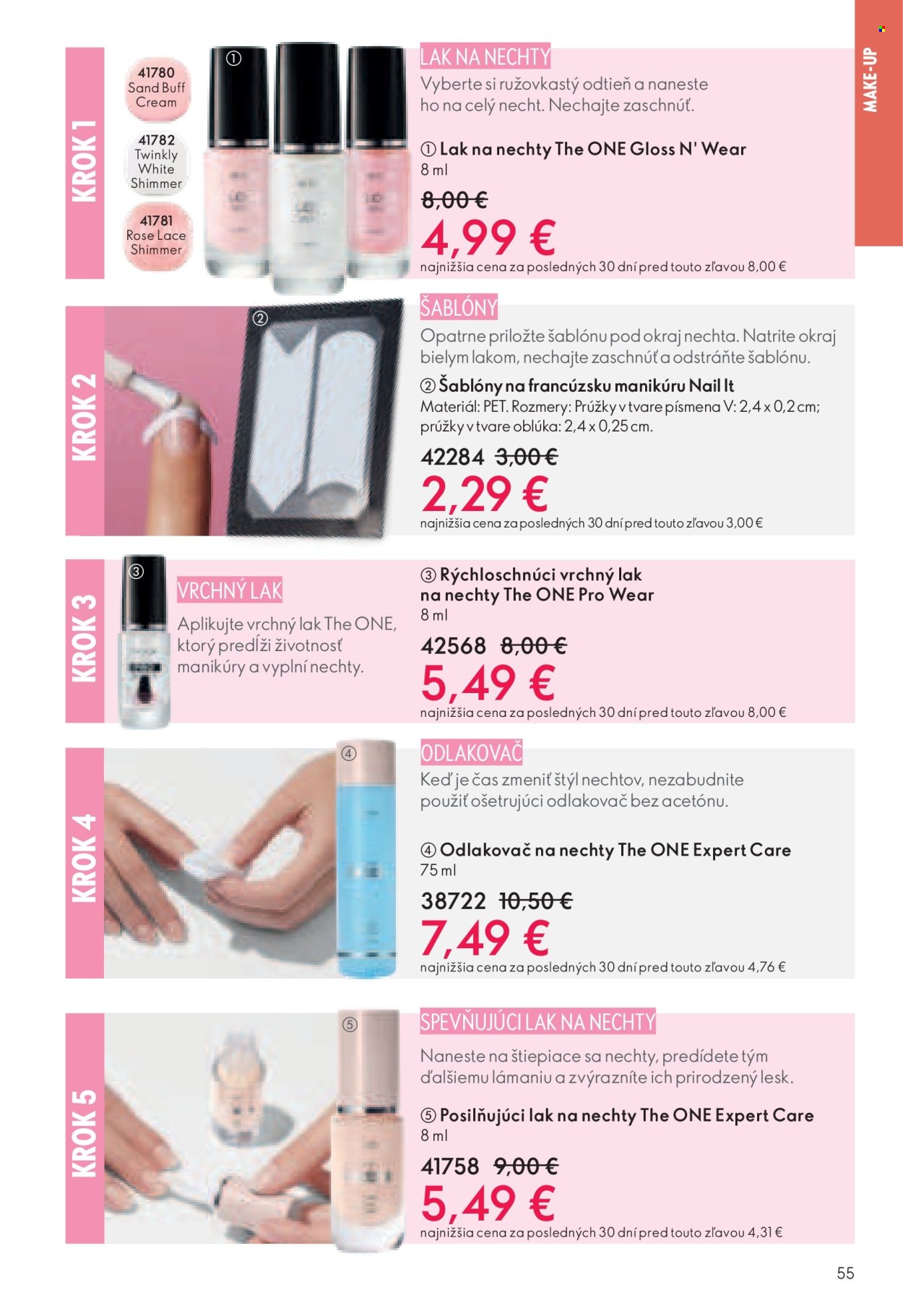 Leták Oriflame - 16.4.2024 - 6.5.2024. Strana 55