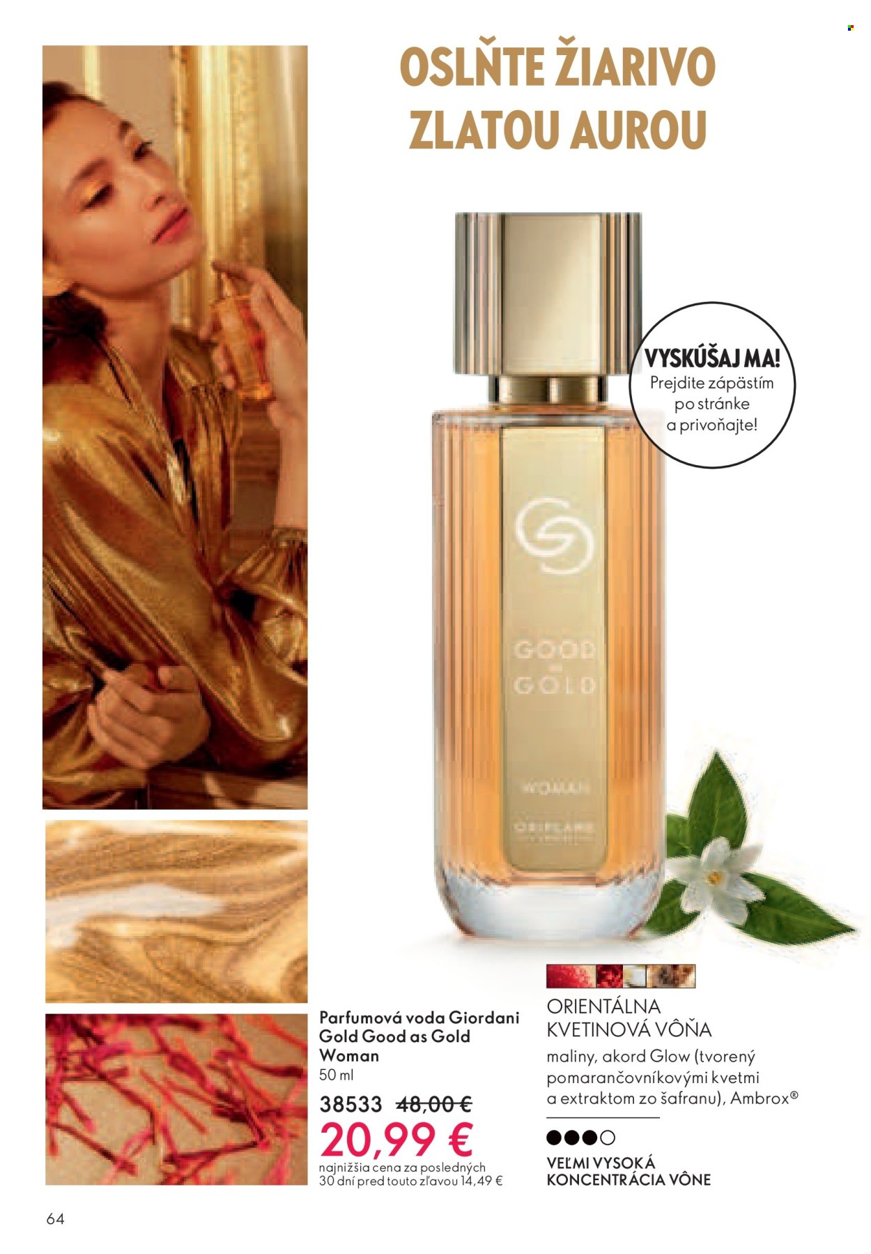 Leták Oriflame - 16.4.2024 - 6.5.2024. Strana 64