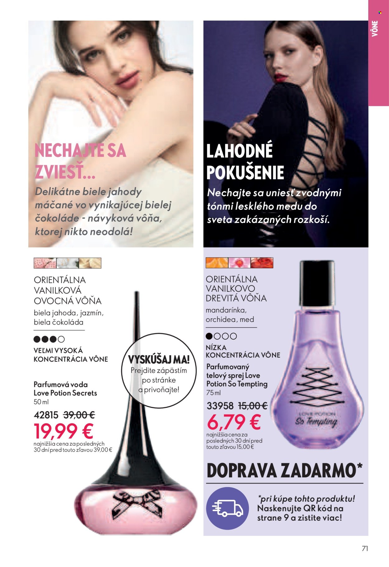Leták Oriflame - 16.4.2024 - 6.5.2024. Strana 71
