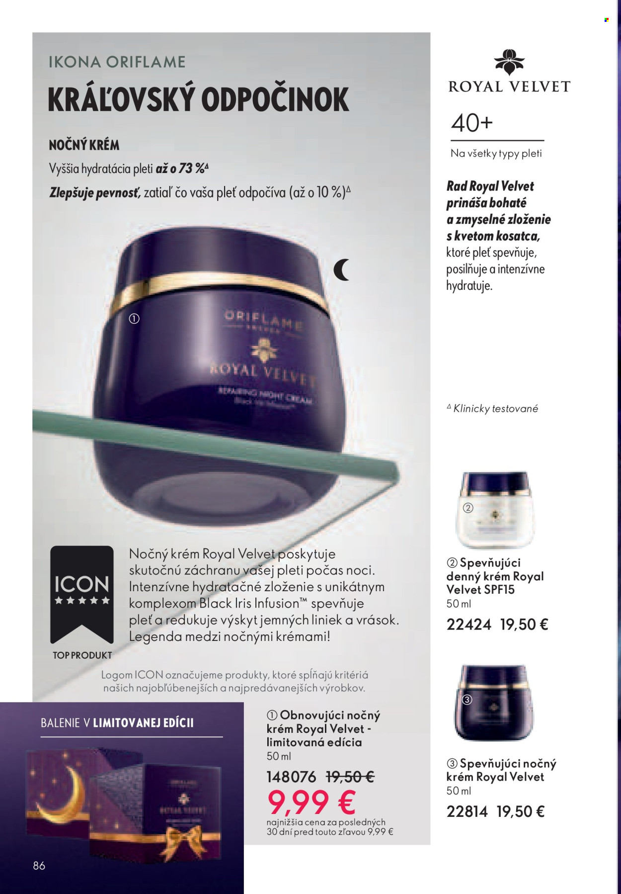Leták Oriflame - 16.4.2024 - 6.5.2024. Strana 86