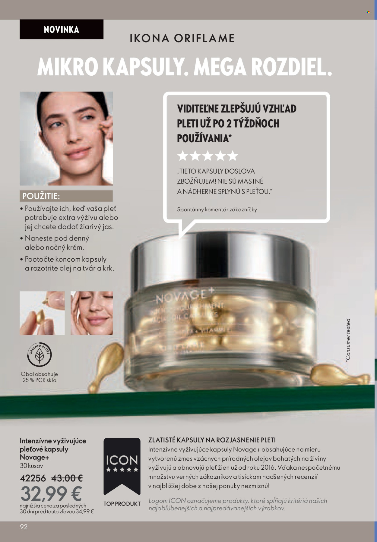 Leták Oriflame - 16.4.2024 - 6.5.2024. Strana 92