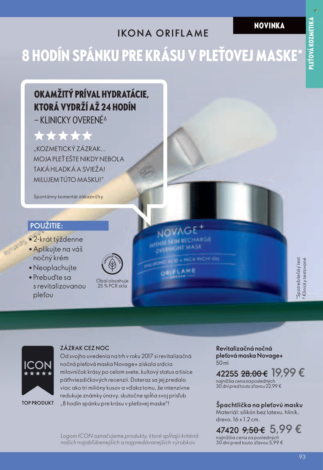 Leták Oriflame - 16.4.2024 - 6.5.2024. Strana 93