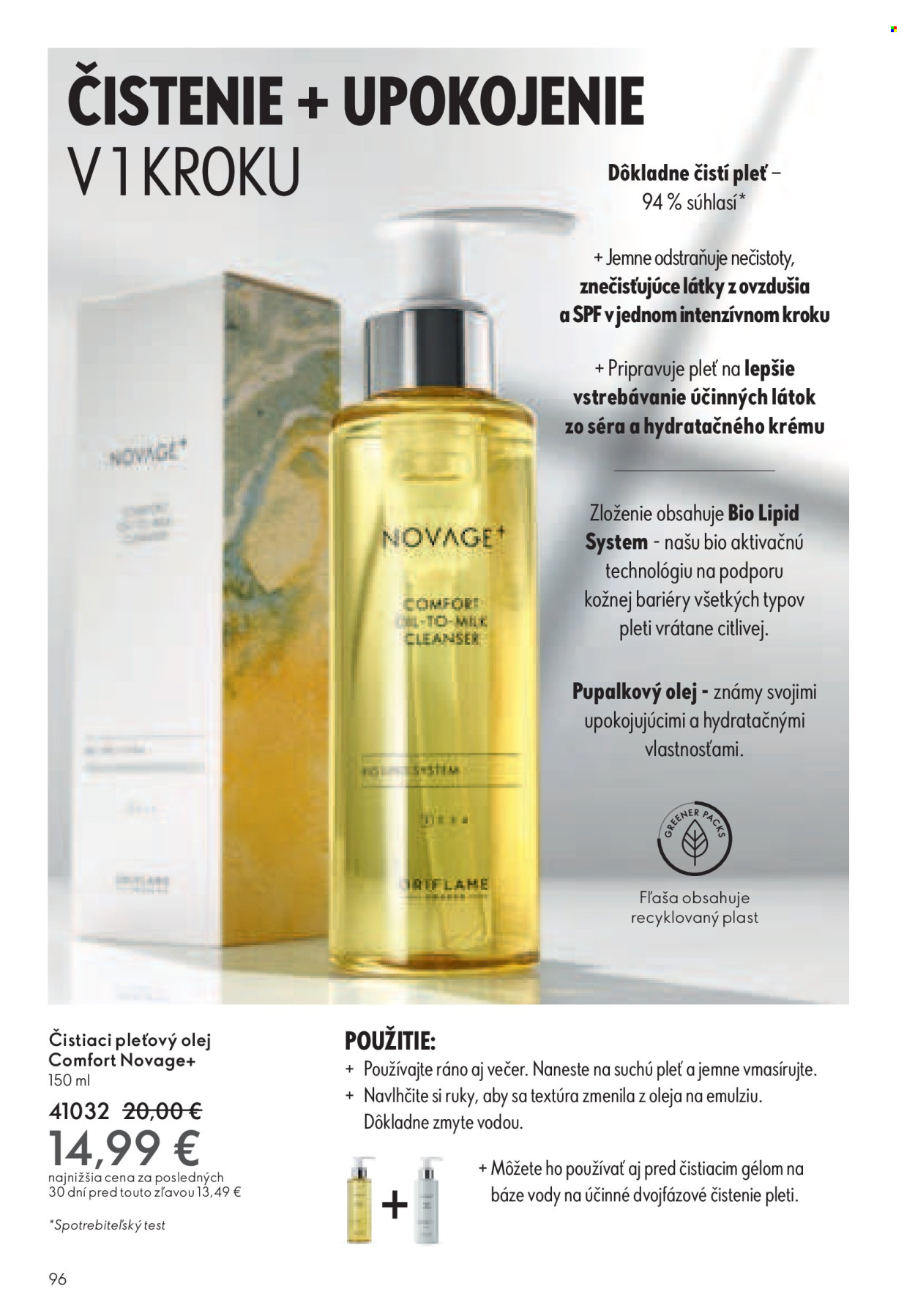 Leták Oriflame - 16.4.2024 - 6.5.2024. Strana 96