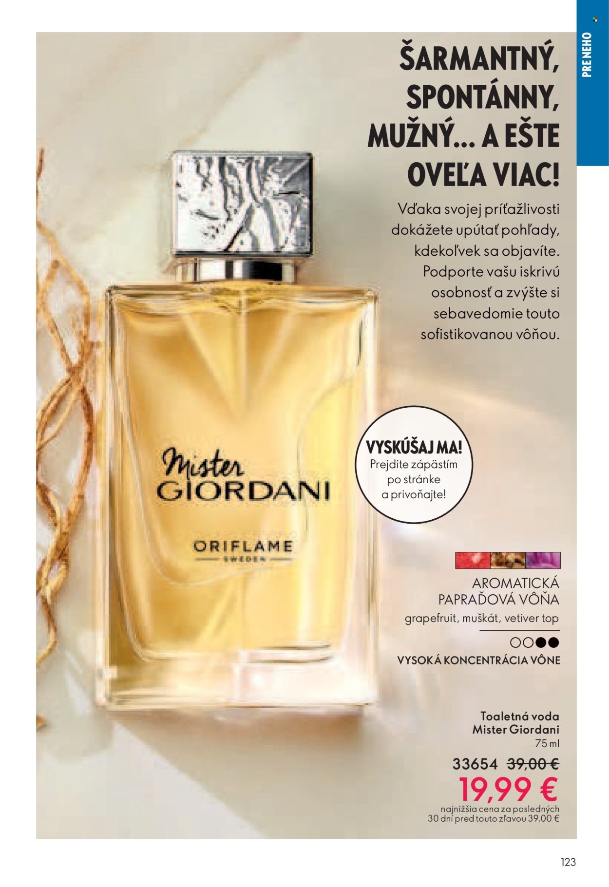 Leták Oriflame - 16.4.2024 - 6.5.2024. Strana 123