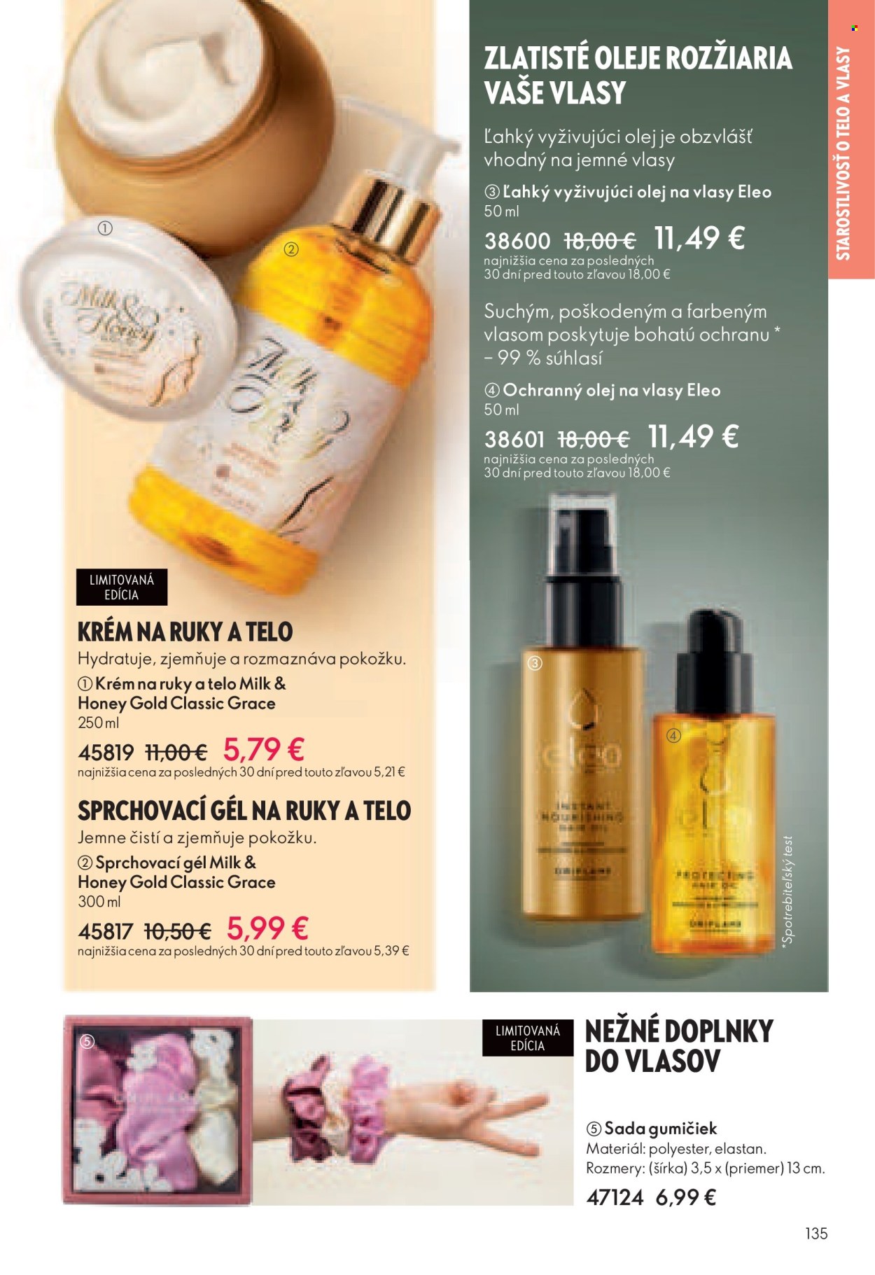 Leták Oriflame - 16.4.2024 - 6.5.2024. Strana 135
