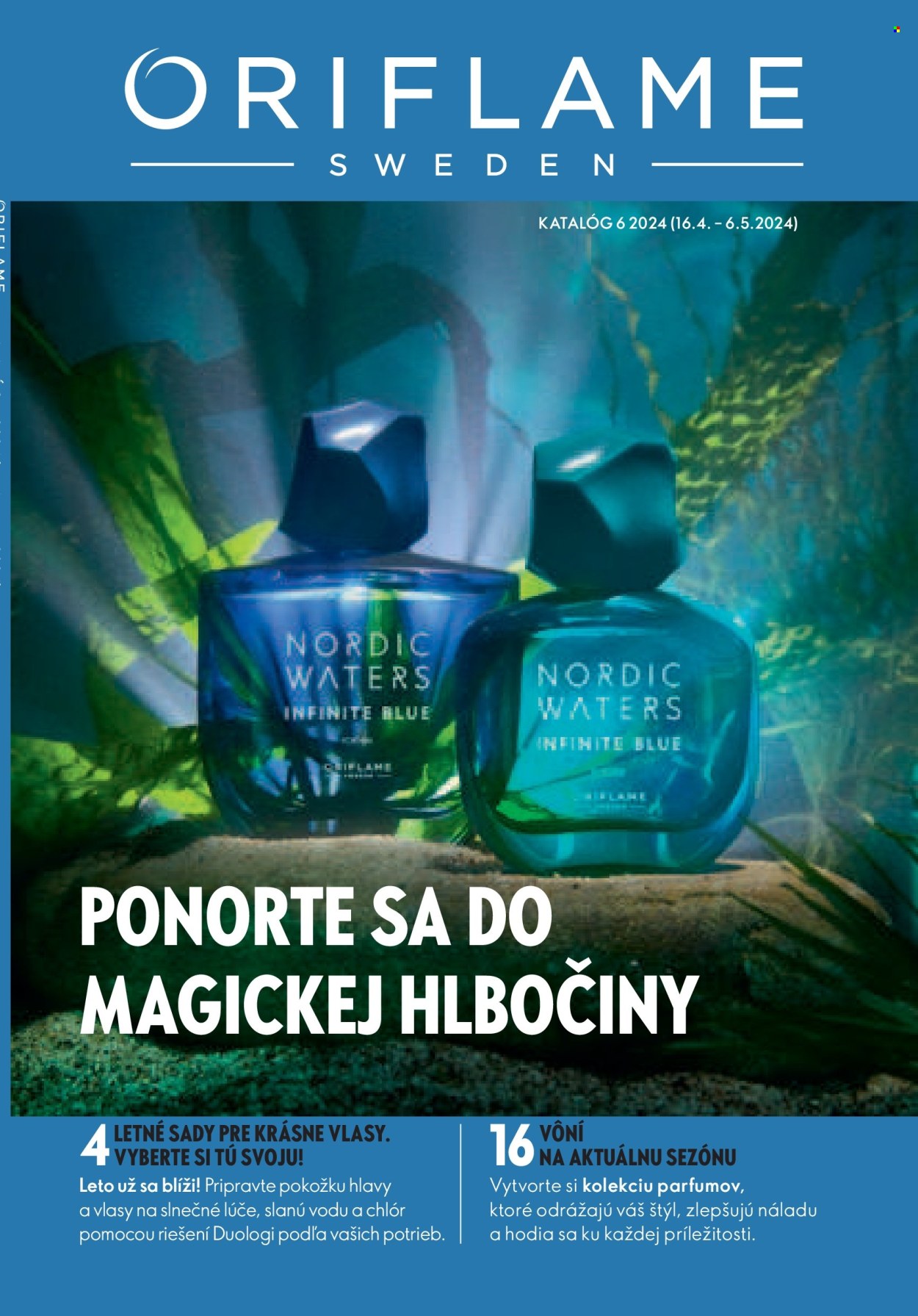 Leták Oriflame - 16.4.2024 - 6.5.2024. Strana 1