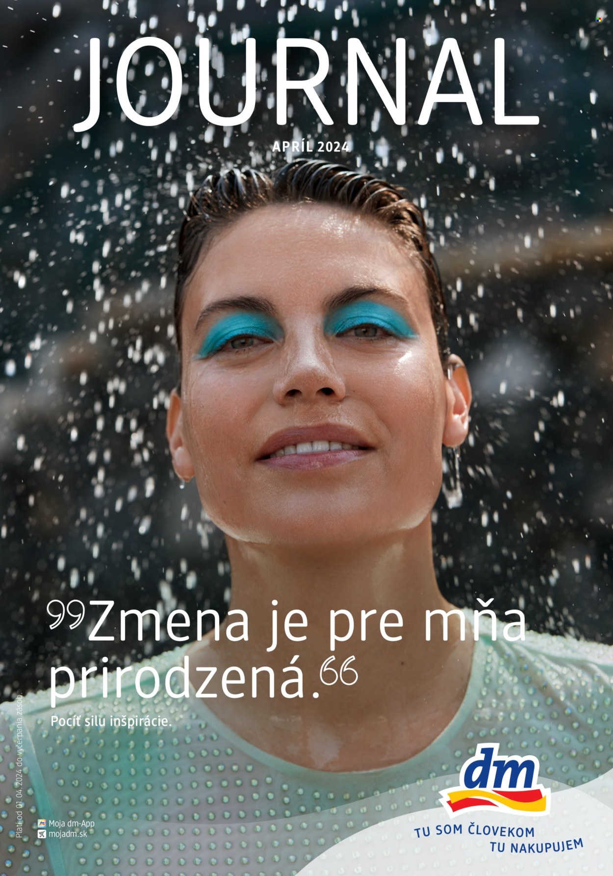 Leták dm drogerie - 1.4.2024 - 30.4.2024. Strana 1