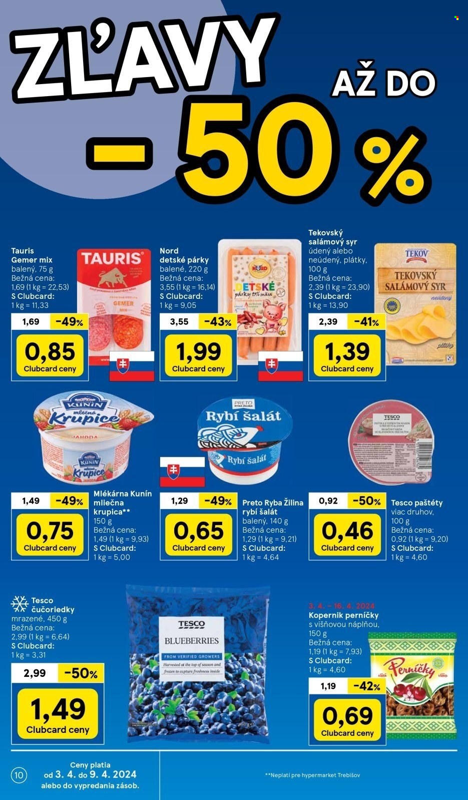 Leták TESCO - 3.4.2024 - 9.4.2024. Strana 10