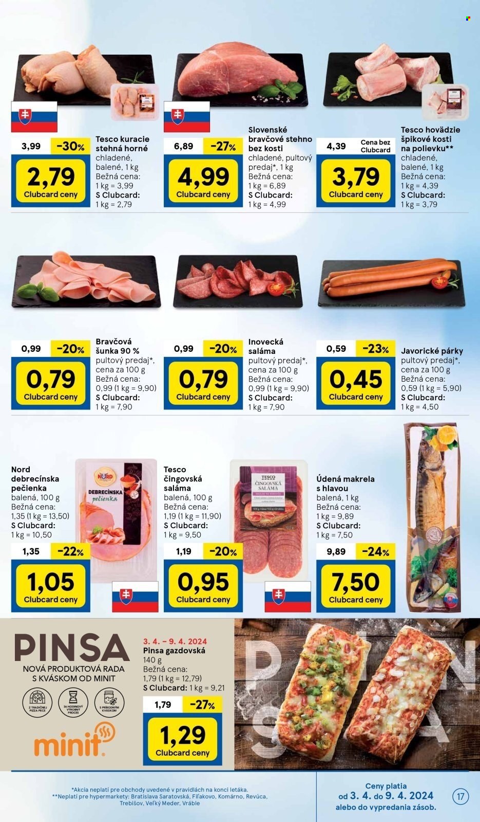 Leták TESCO - 3.4.2024 - 9.4.2024. Strana 17