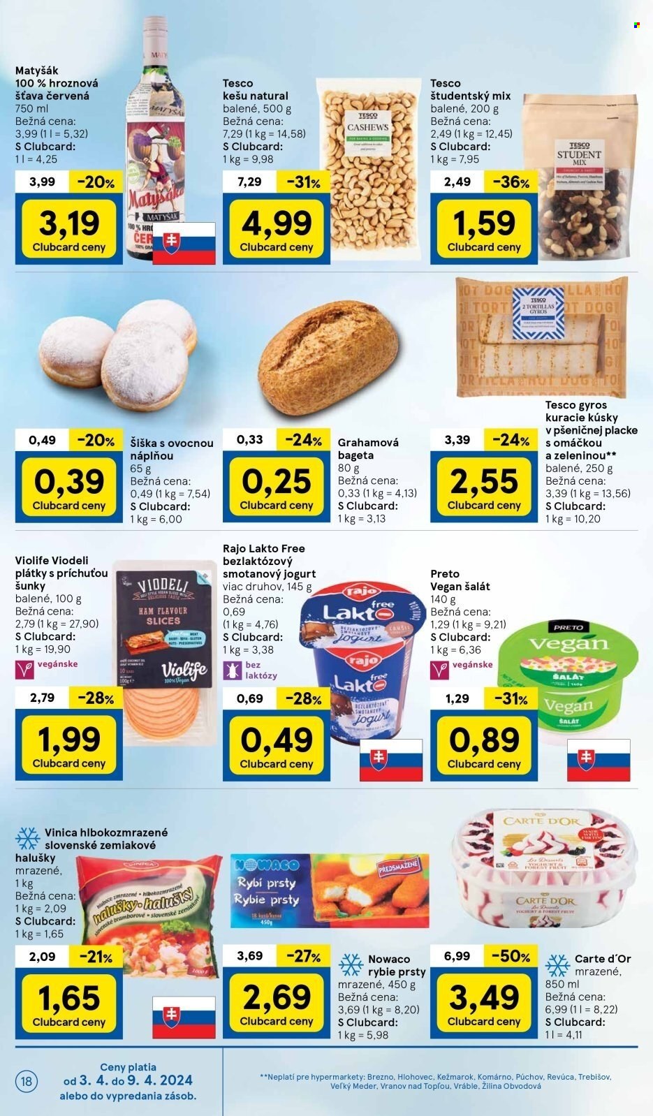 Leták TESCO - 3.4.2024 - 9.4.2024. Strana 18