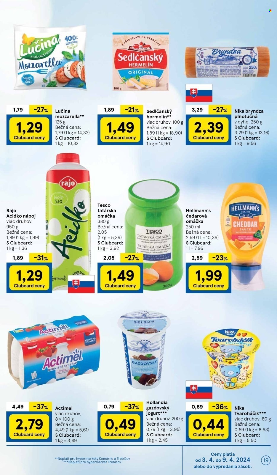 Leták TESCO - 3.4.2024 - 9.4.2024. Strana 19