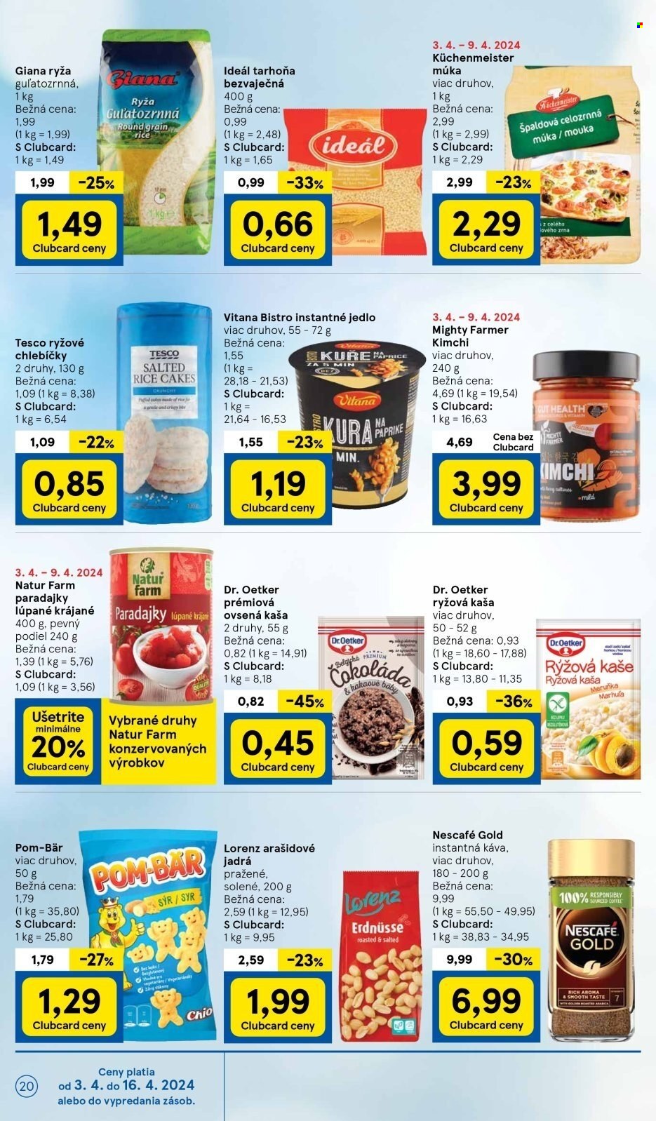 Leták TESCO - 3.4.2024 - 9.4.2024. Strana 20