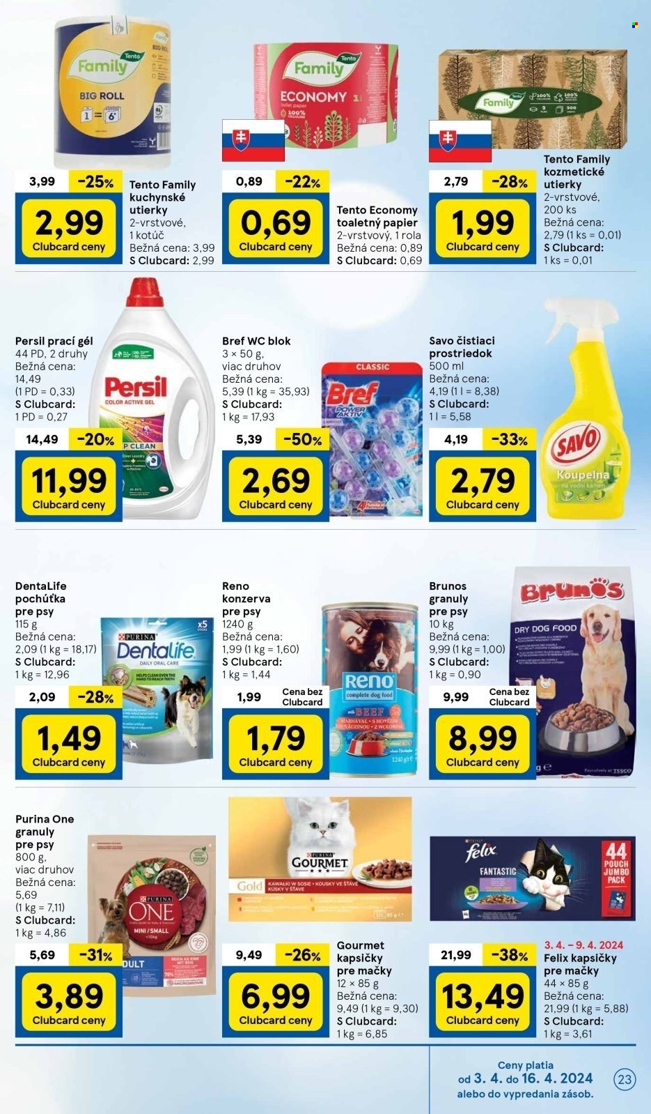 Leták TESCO - 3.4.2024 - 9.4.2024. Strana 23