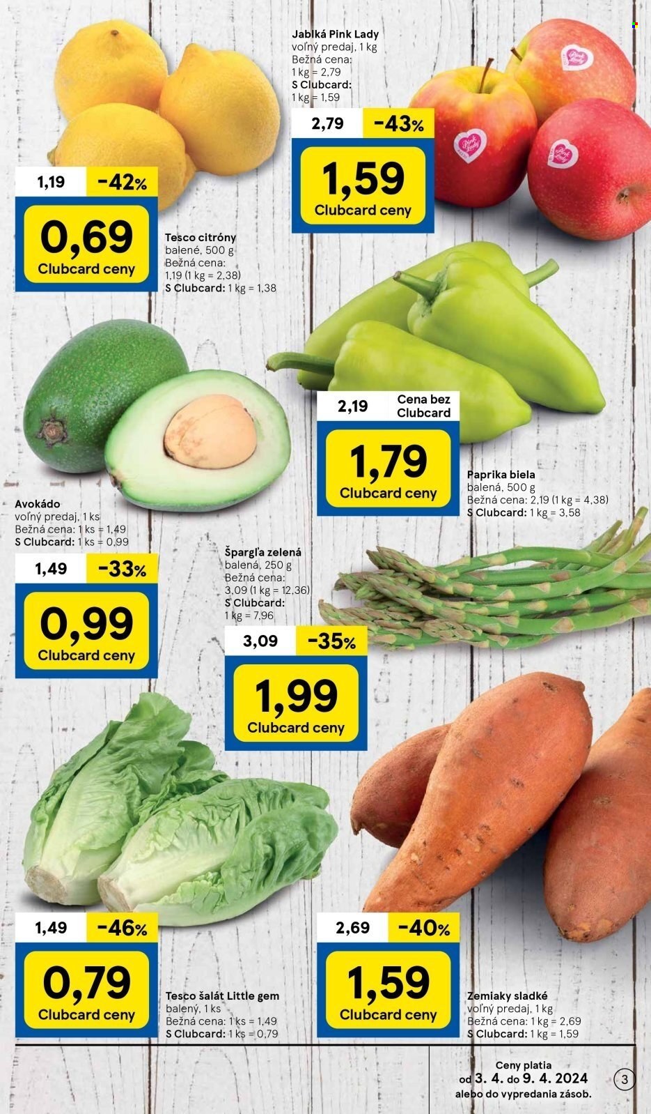 Leták TESCO supermarket - 3.4.2024 - 9.4.2024. Strana 3