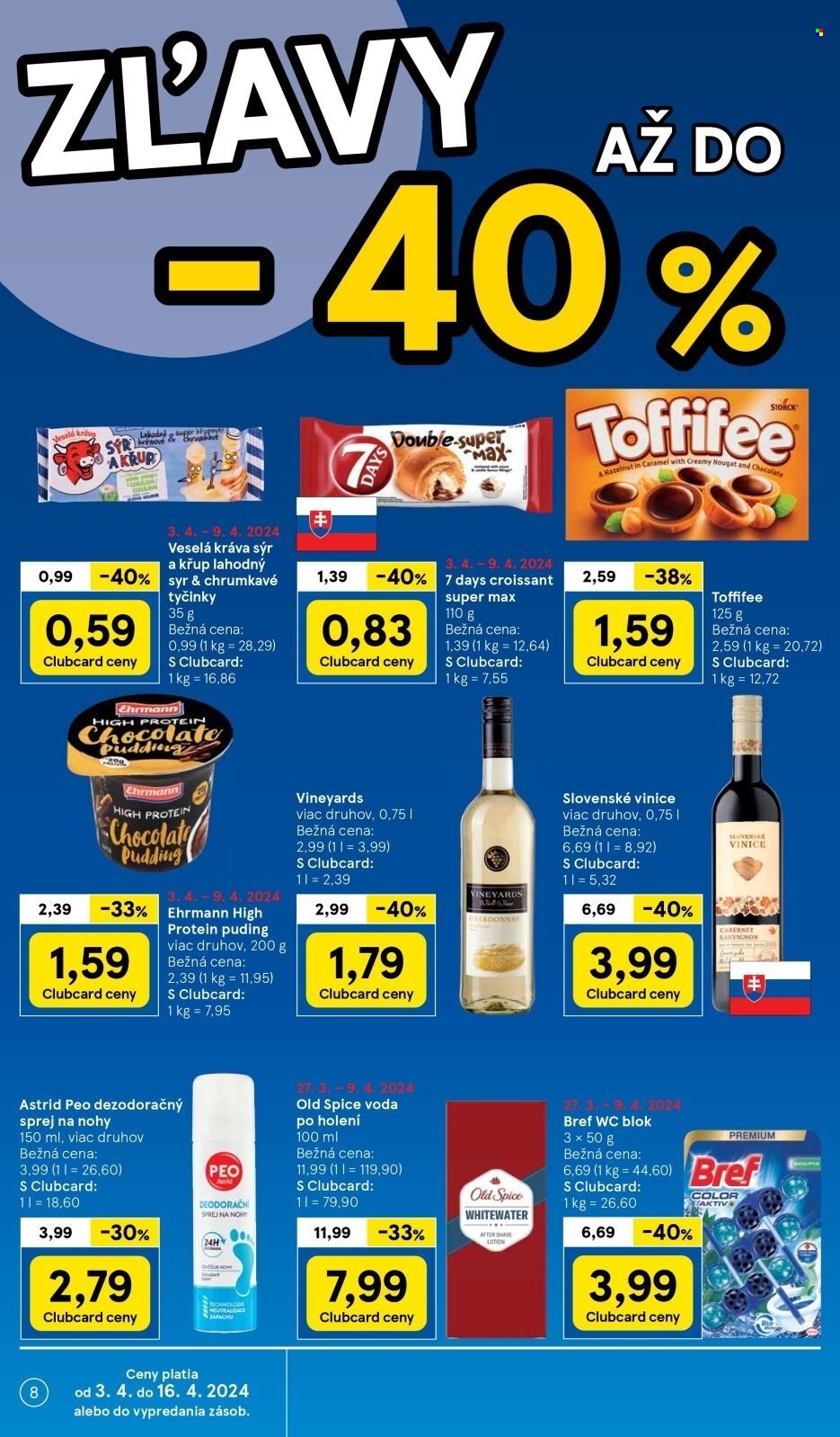 Leták TESCO supermarket - 3.4.2024 - 9.4.2024. Strana 8