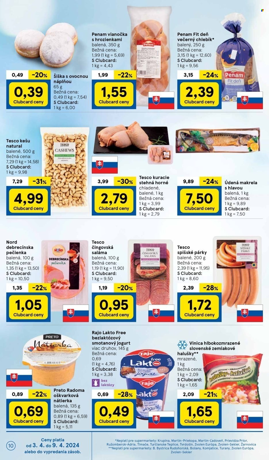 Leták TESCO supermarket - 3.4.2024 - 9.4.2024. Strana 10