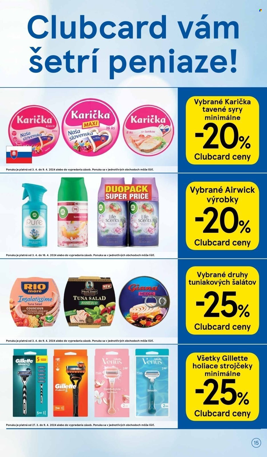 Leták TESCO supermarket - 3.4.2024 - 9.4.2024. Strana 15