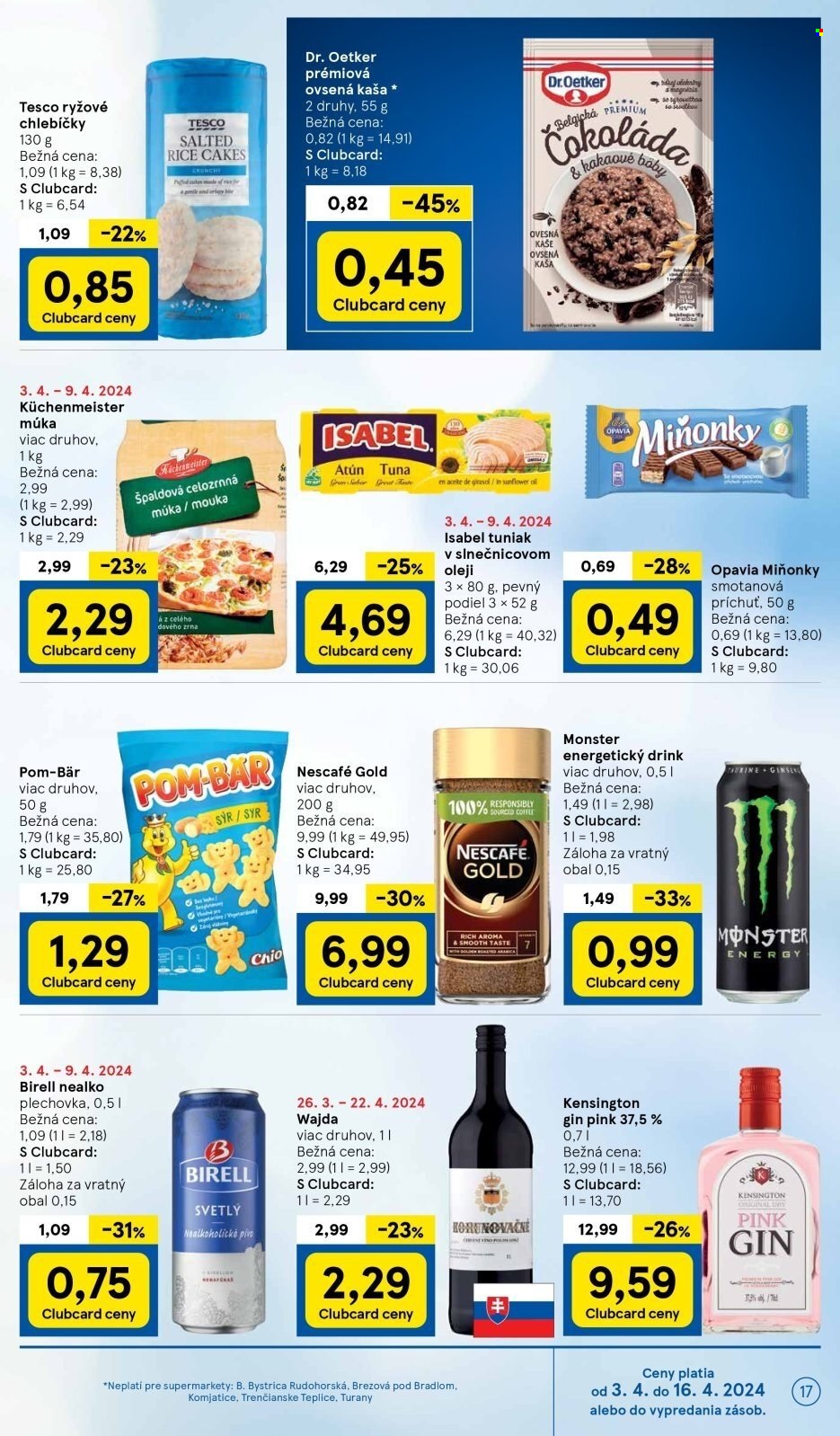 Leták TESCO supermarket - 3.4.2024 - 9.4.2024. Strana 17