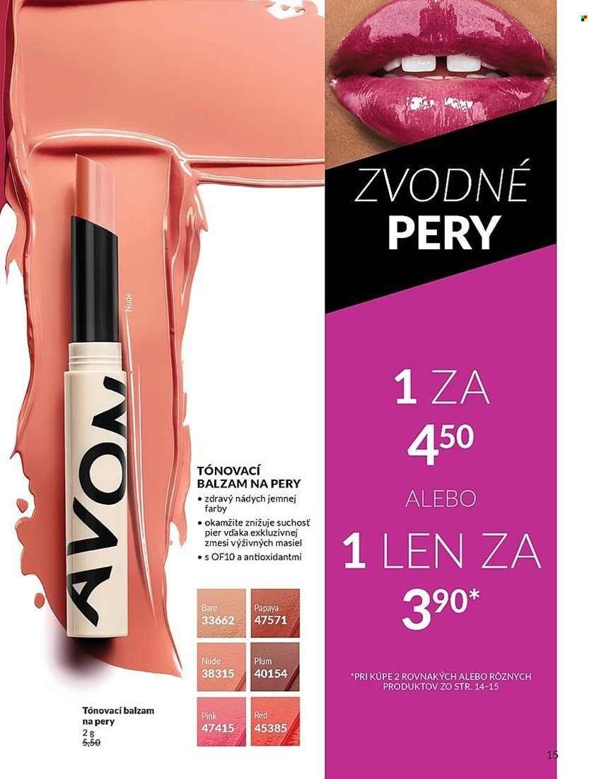 Leták Avon - 1.4.2024 - 30.4.2024. Strana 15