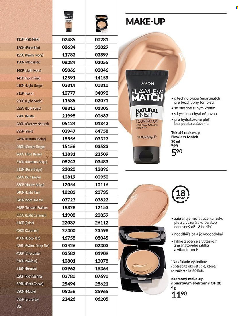 Leták Avon - 1.4.2024 - 30.4.2024. Strana 32