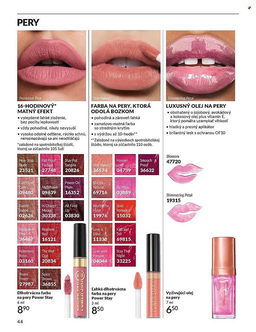Leták Avon - 1.4.2024 - 30.4.2024. Strana 44