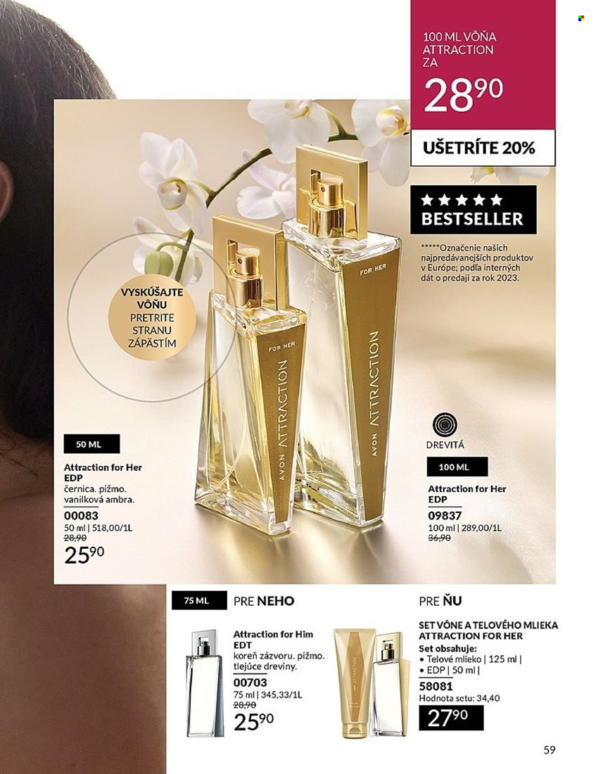 Leták Avon - 1.4.2024 - 30.4.2024. Strana 59