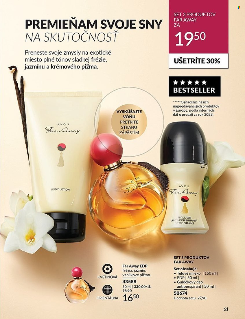 Leták Avon - 1.4.2024 - 30.4.2024. Strana 61