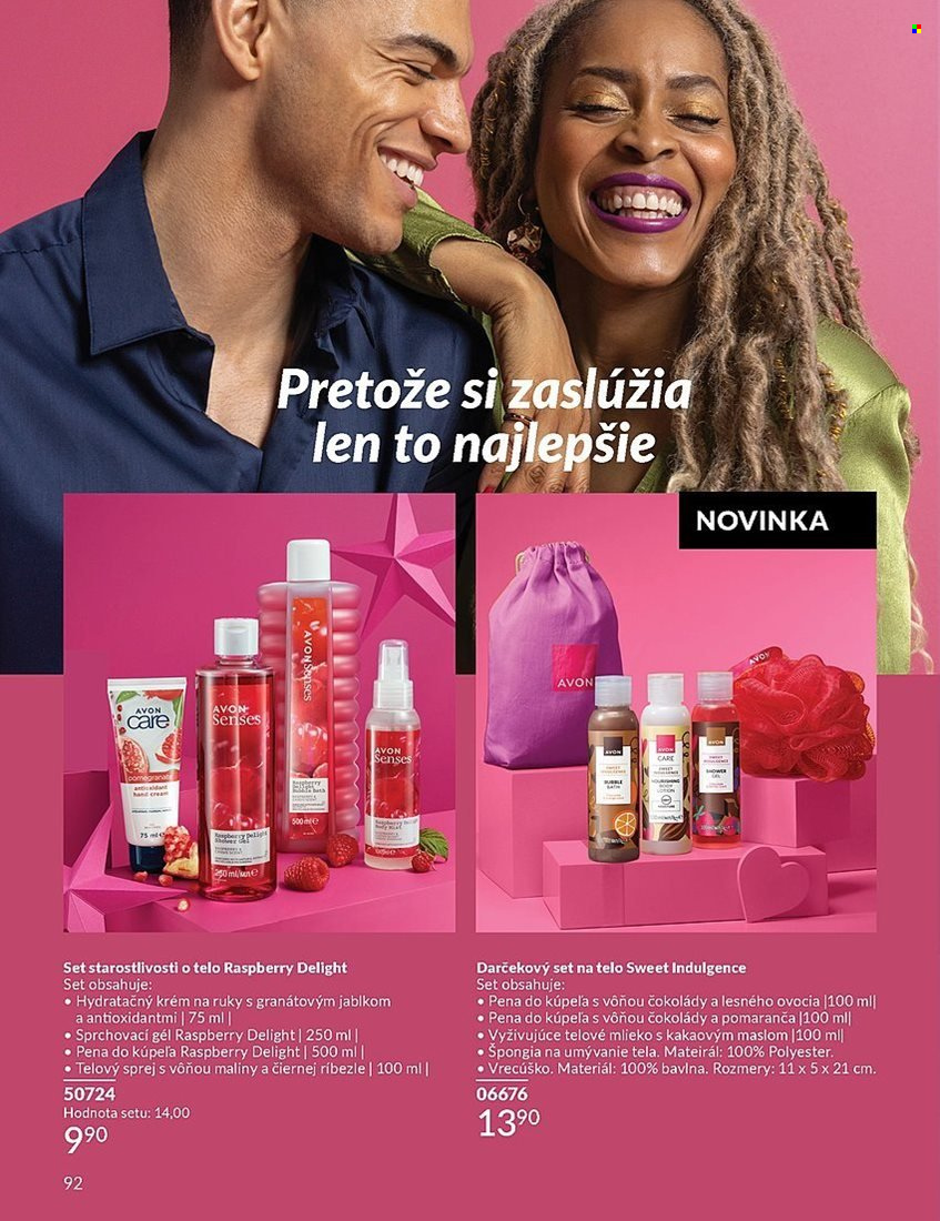Leták Avon - 1.4.2024 - 30.4.2024. Strana 92