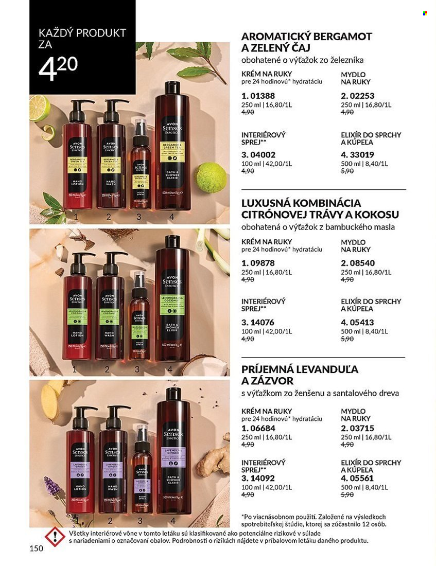 Leták Avon - 1.4.2024 - 30.4.2024. Strana 150