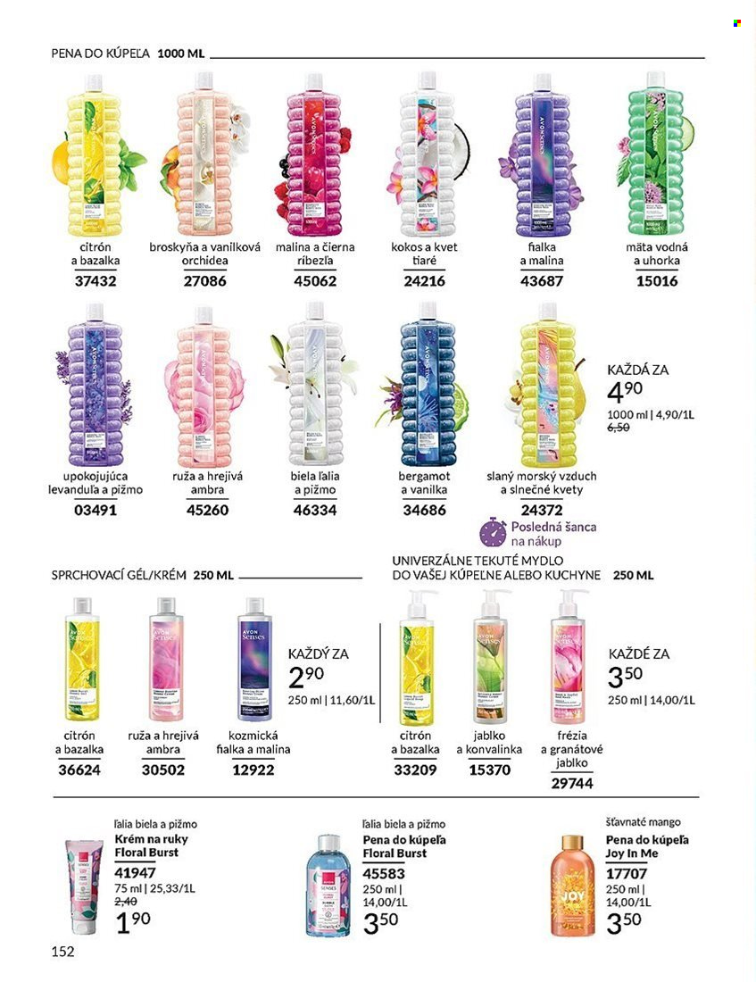 Leták Avon - 1.4.2024 - 30.4.2024. Strana 152
