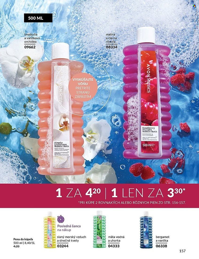 Leták Avon - 1.4.2024 - 30.4.2024. Strana 157