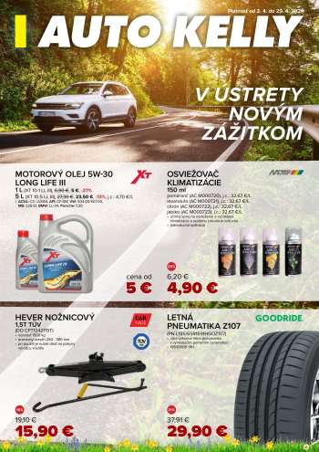 Leták Auto Kelly - 2.4.2024 - 29.4.2024.